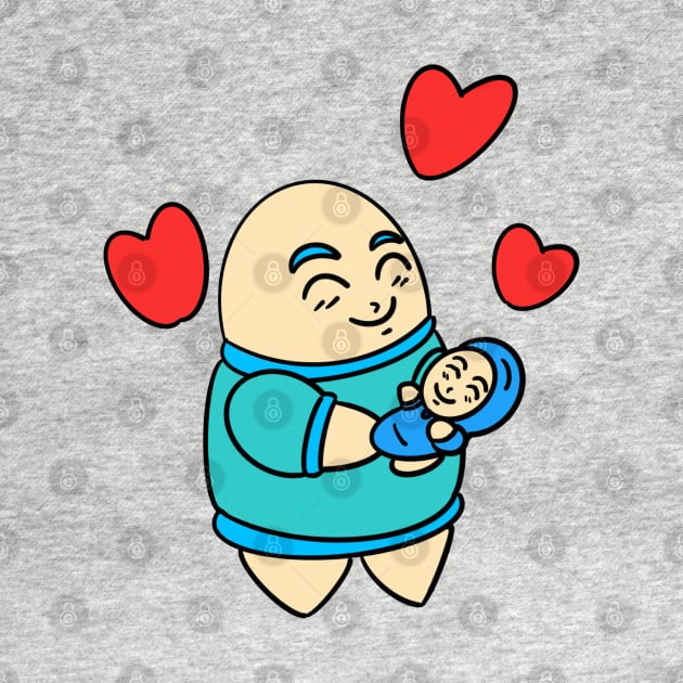 Fathers love - cute happy by Andrew Hau